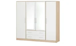 Kleiderschrank mit Spiegeltüren Smallridge