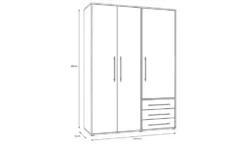 Kleiderschrank Morley