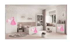 Kleiderschrank Prinzessin mit Pferd