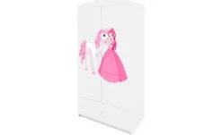 Kleiderschrank Prinzessin mit Pferd