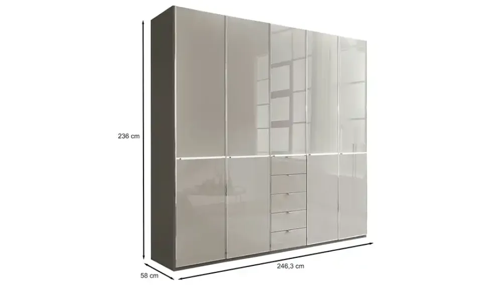 Kleiderschrank 5- türig Velua 2