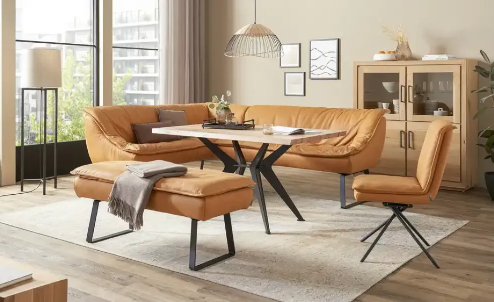 KOINOR Eckbank Leder Alino