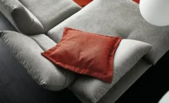 KOINOR Ecksofa aus Flachgewebe Francis