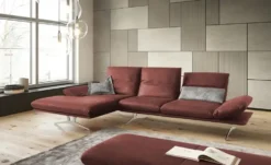 KOINOR Ecksofa Echtleder Francis