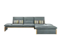 KOINOR Leder-Ecksofa mit Massivholzrahmen aus Wildeiche Humfrey