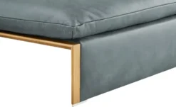 KOINOR Leder-Ecksofa mit Massivholzrahmen aus Wildeiche Humfrey