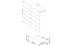 Kommode 160 cm breit Kate