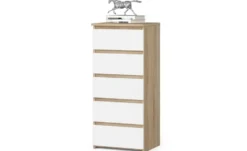 Kommode mit 5 Schubladen Carlo