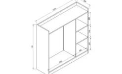 Kompaktgarderobe Palosa