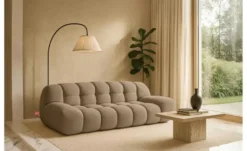 KONSIMO Einzelsofa in Bubble Optik Vena