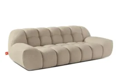 KONSIMO Einzelsofa in Bubble Optik Vena