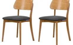 KONSIMO Holzstuhl 2er-Set