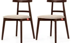 KONSIMO Holzstuhl 2er-Set