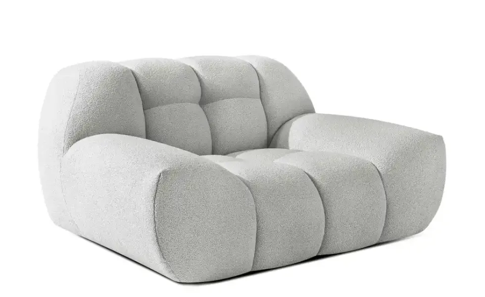 KONSIMO Polstermöbel 3er-Set in Bubble Optik Vena
