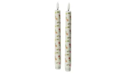 LED Stabkerze, 2er Set