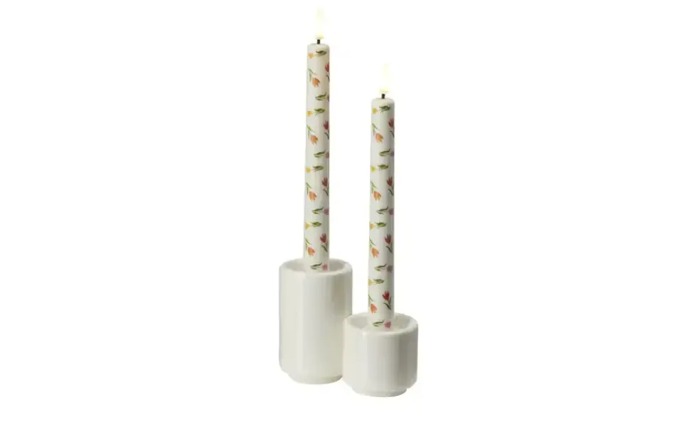 LED Stabkerze, 2er Set