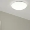 LED-Bad-Deckenleuchte, weiß, mit Sternendekor