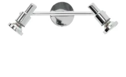 LED-Badspot, 2-flammig, chrom