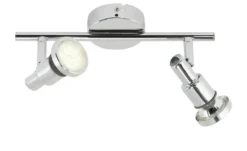 LED-Badspot, 2-flammig, chrom