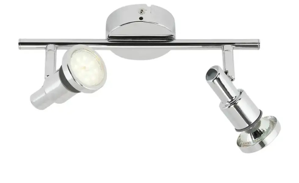 LED-Badspot, 2-flammig, chrom