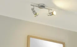 LED-Badspot, 2-flammig, chrom