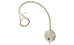 LED-Bettleuchte, Nickel-matt