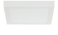 LED-Deckenleuchte, eckig, weiß matt ´groß´