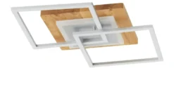 LED-Deckenleuchte, 2-flammig, Asteiche