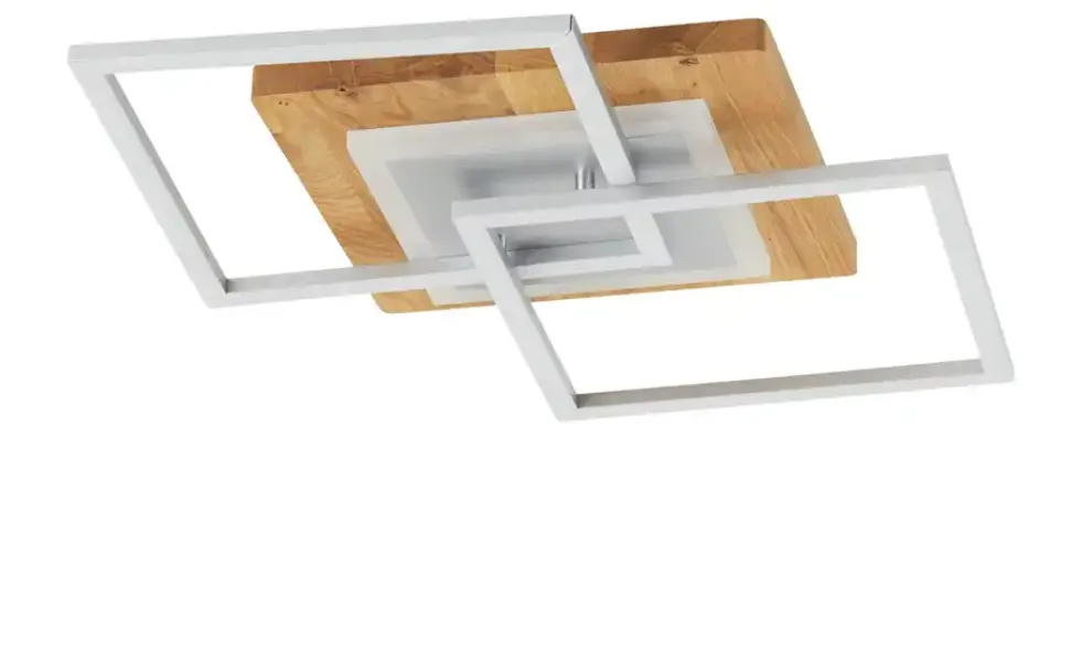LED-Deckenleuchte, 2-flammig, Asteiche