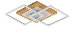 LED-Deckenleuchte, 2-flammig, Asteiche