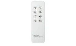 LED-Deckenleuchte, 2-flammig, Eiche natur