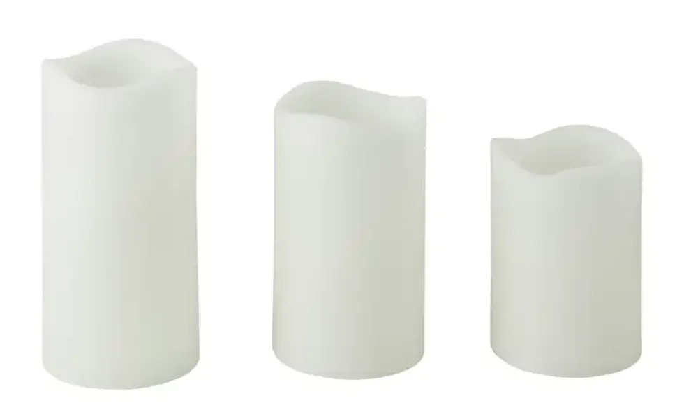 LED-Kerzen, 3er-Set