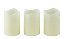 LED-Kerzen, 3er-Set