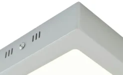 LED-Panel, chrom matt ´klein ´