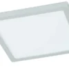 LED-Panel chrom-matt eckig ´groß´