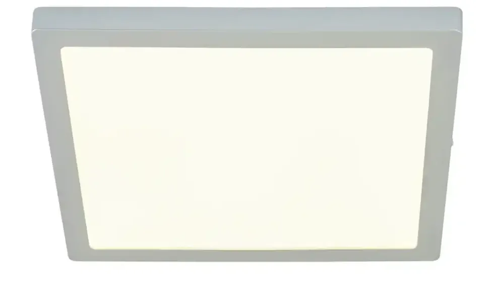 LED-Panel chrom-matt eckig ´groß´