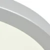 LED-Panel, chrom-matt, rund