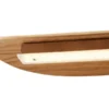 LED-Pendelleuchte, 1-flammig, Asteiche