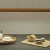 LED-Pendelleuchte, 1-flammig, Eiche natur