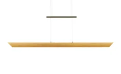LED-Pendelleuchte, 1-flammig, Eiche natur