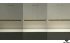 LED-Pendelleuchte, 1-flammig, Eiche natur