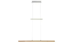 LED-Pendelleuchte, 1-flammig, Eiche natur