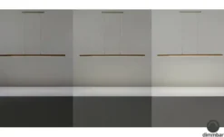 LED-Pendelleuchte, 1-flammig, Eiche natur