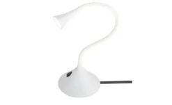 LED-Schreibtischleuchte, mit Flexarm weiß