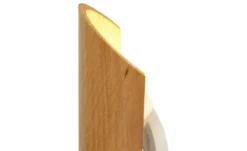LED-Wandleuchte, 2-flammig, Eiche natur