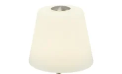 levelone LED-Tischleuchte, 1-flammig, Nickel-matt