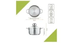 levelone Fleischtopf 12cm Basic