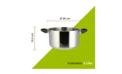 levelone Kochtopf 24 cm Classic