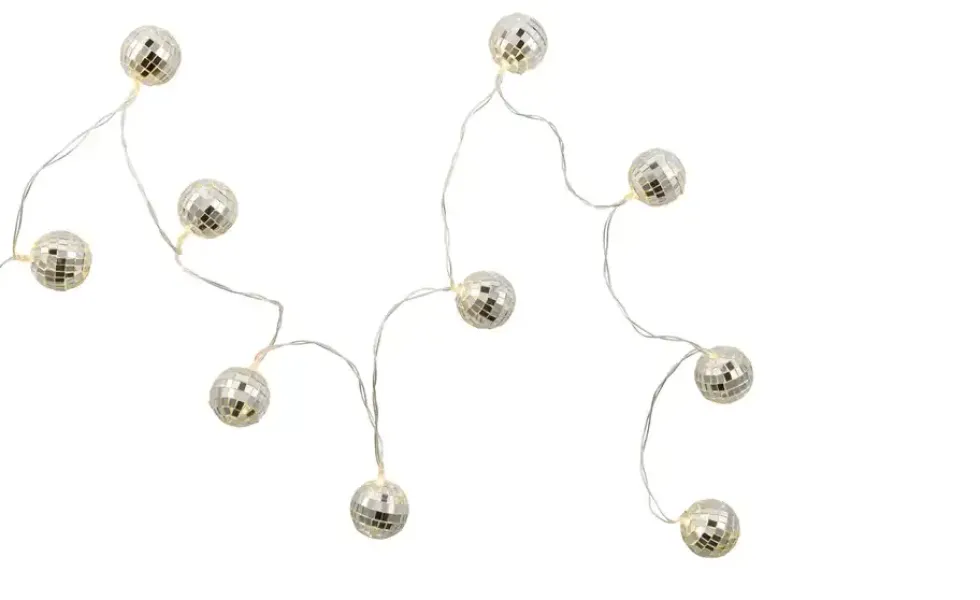 Lichterkette Discokugel