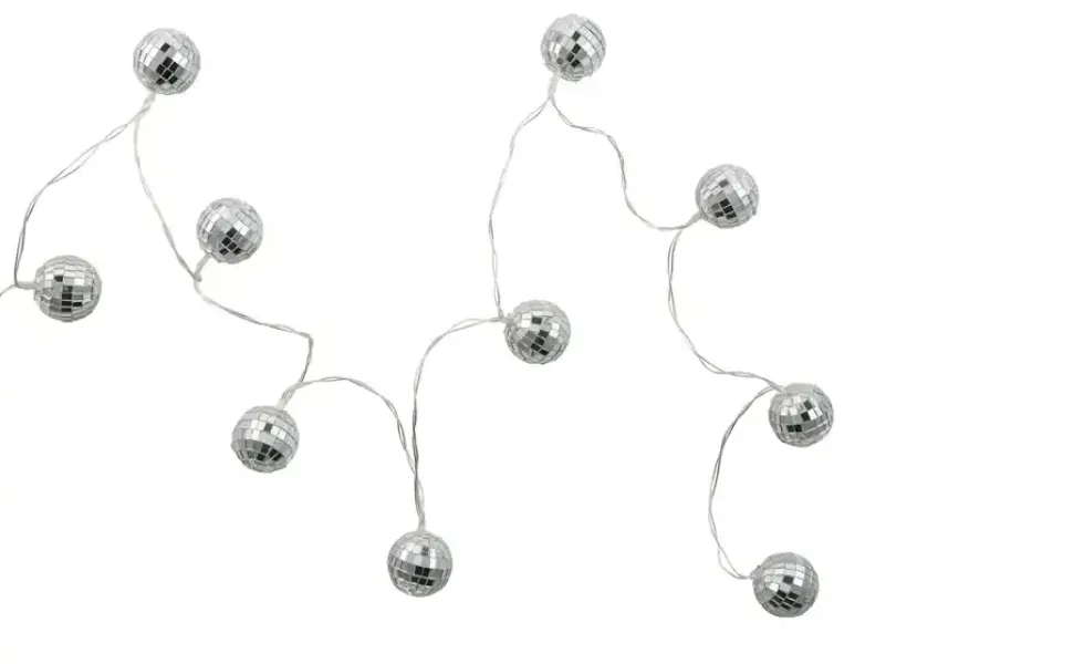 Lichterkette Discokugel